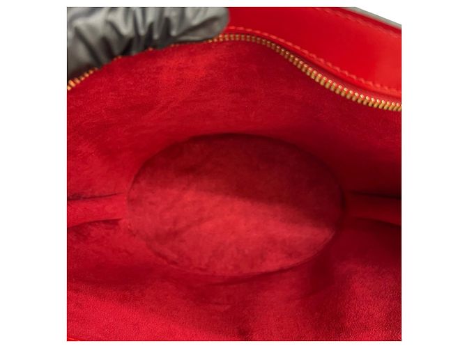 Louis Vuitton Saint Jacques Epi-Leder Tote Bag Rot - Ansicht 10