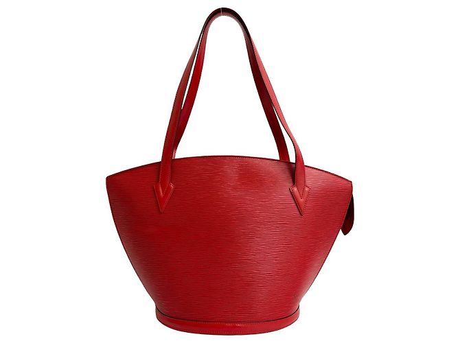 Louis Vuitton Saint Jacques Epi-Leder Tote Bag Rot - Ansicht 2