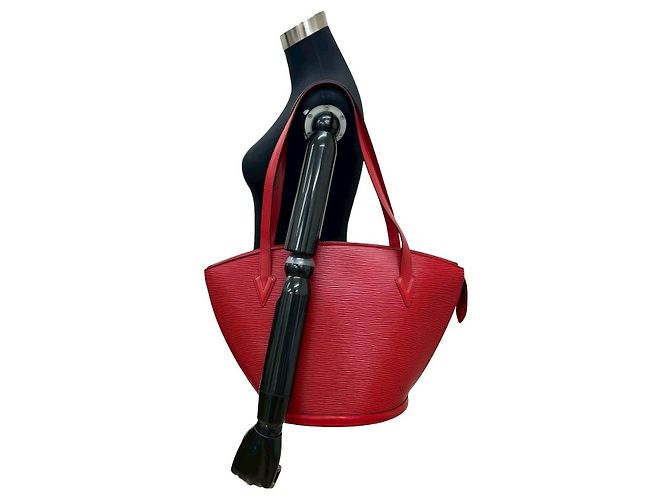 Louis Vuitton Saint Jacques Epi-Leder Tote Bag Rot - Ansicht 3