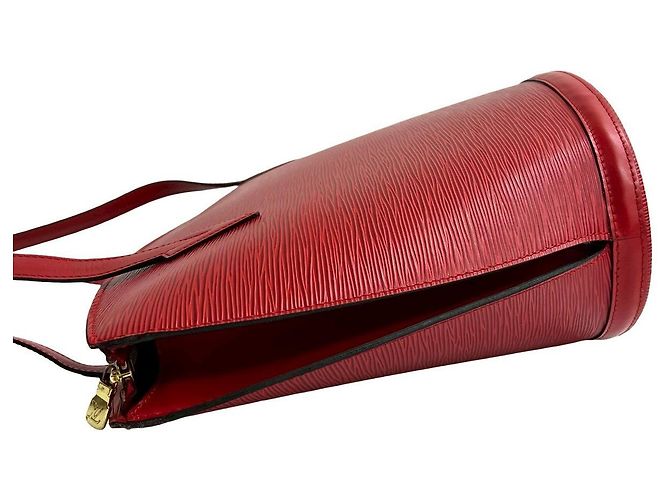 Louis Vuitton Saint Jacques Epi-Leder Tote Bag Rot - Ansicht 6