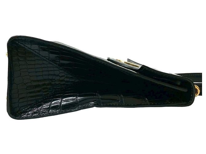 Céline Borsa 2 in 1 in pelle CELINE Nero - vista 7