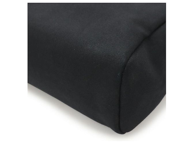 Borsa 2 in 1 Herbag AdPM in Tela Officier e Pelle di Hermès Nero - vista 3