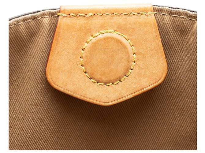 Borsa hobo Graceful MM in tela Monogram Louis Vuitton Marrone - vista 9