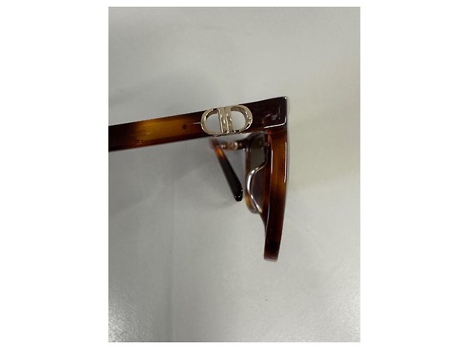 Dior 30 Montaigne 26B1 SI Havana Rectangular Sunglasses Brown - view 6