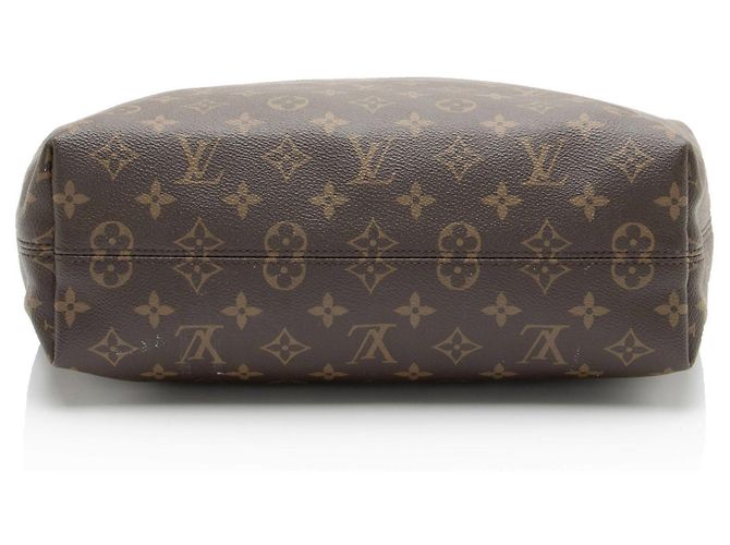 Borsa hobo Graceful PM in tela Monogram Louis Vuitton Marrone - vista 4