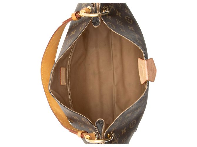 Borsa hobo Graceful PM in tela Monogram Louis Vuitton Marrone - vista 7