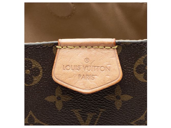 Borsa hobo Graceful PM in tela Monogram Louis Vuitton Marrone - vista 9