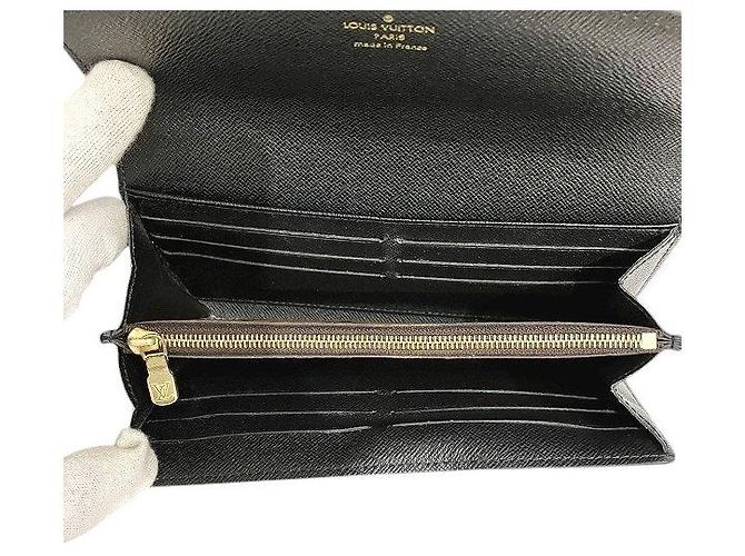 Portafoglio Lungo Monogramma Sarah di Louis Vuitton Marrone - vista 6