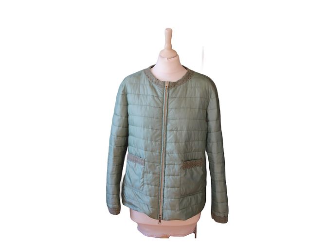 Autre Marque Chaqueta Gallotti ligeramente acolchada Verde Mojito Verde claro - vista 2