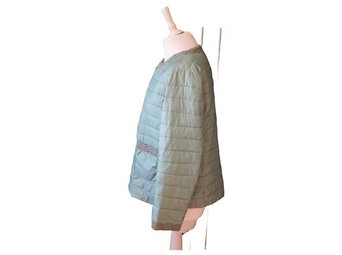 Autre Marque Chaqueta Gallotti ligeramente acolchada Verde Mojito Verde claro - vista 4
