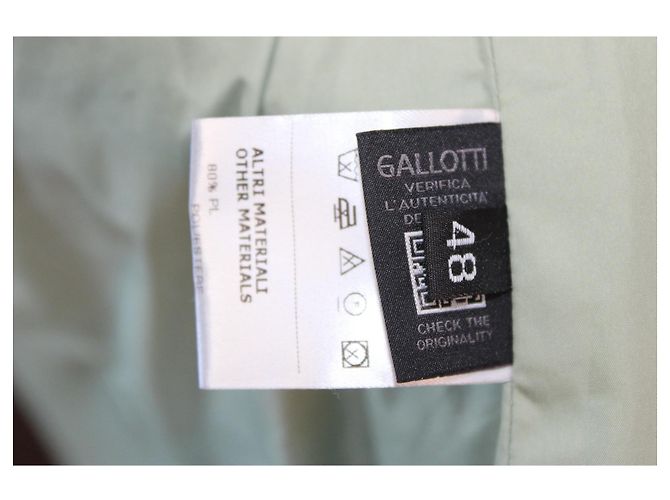 Autre Marque Chaqueta Gallotti ligeramente acolchada Verde Mojito Verde claro - vista 7