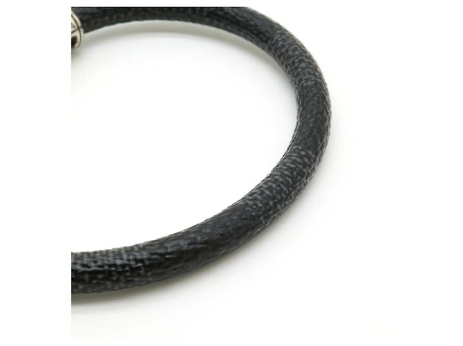 Bracelet Damier Graphite Louis Vuitton Noir - vue 5