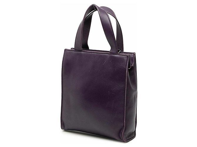 Prada 1BG418 Leder 2-Wege Tasche Lila - Ansicht 2