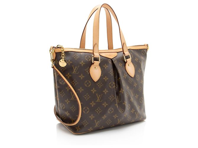 Palermo PM Tote aus Monogramm-Canvas von Louis Vuitton Braun - Ansicht 2