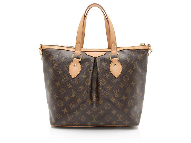 Palermo PM Tote aus Monogramm-Canvas von Louis Vuitton Braun - Ansicht 3