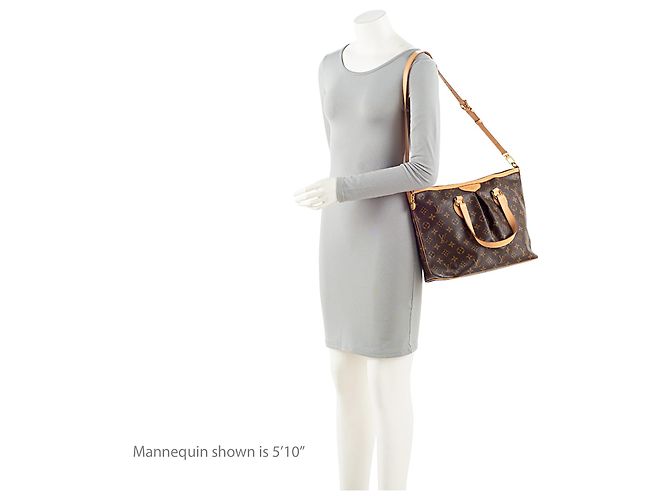 Palermo PM Tote aus Monogramm-Canvas von Louis Vuitton Braun - Ansicht 5