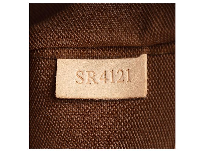 Palermo PM Tote aus Monogramm-Canvas von Louis Vuitton Braun - Ansicht 6