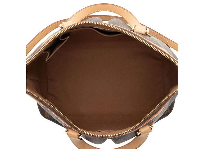 Palermo PM Tote aus Monogramm-Canvas von Louis Vuitton Braun - Ansicht 7