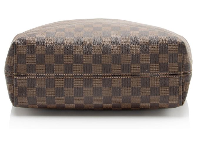 Borsa hobo Graceful PM Damier Ebene di Louis Vuitton Marrone - vista 4