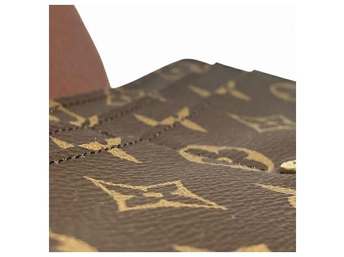 Portafoglio Lungo Monogramma Sarah di Louis Vuitton Marrone - vista 7