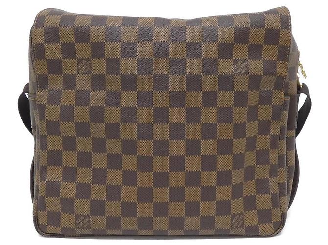 Borsa a Spalla Naviglio Damier Louis Vuitton Marrone - vista 2