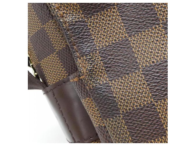 Borsa a Spalla Naviglio Damier Louis Vuitton Marrone - vista 4