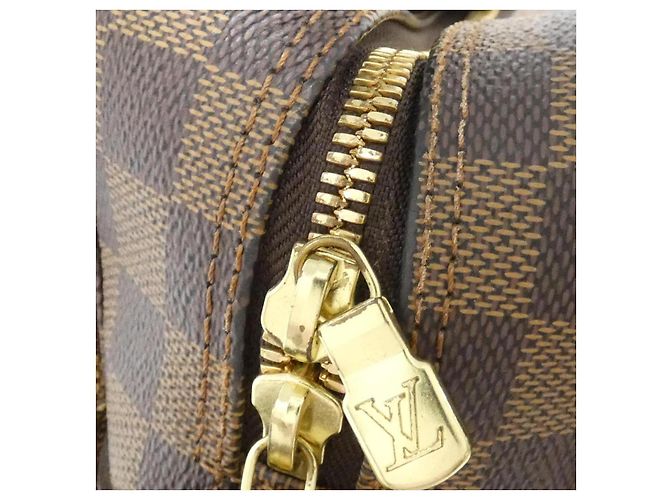 Borsa a Spalla Naviglio Damier Louis Vuitton Marrone - vista 6