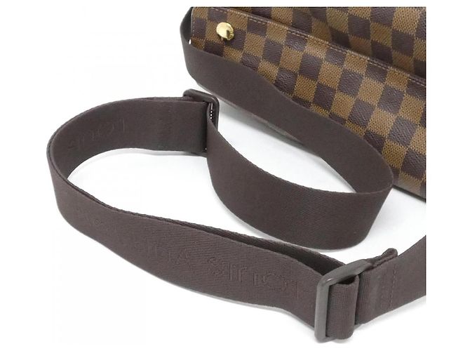 Borsa a Spalla Naviglio Damier Louis Vuitton Marrone - vista 7