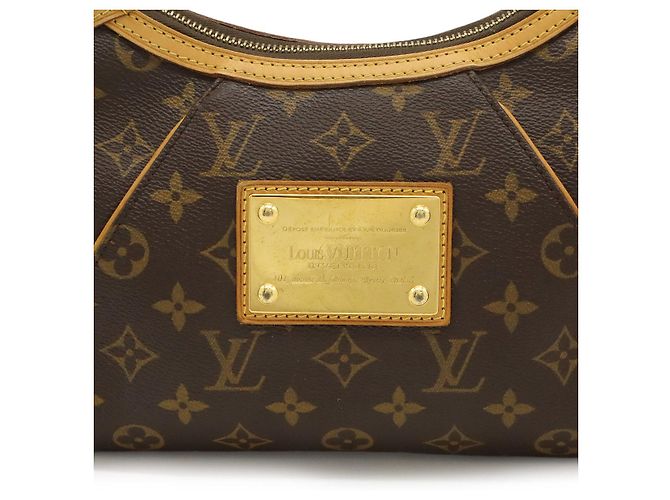 Borsa a spalla Monogram Thames PM di Louis Vuitton Marrone - vista 9