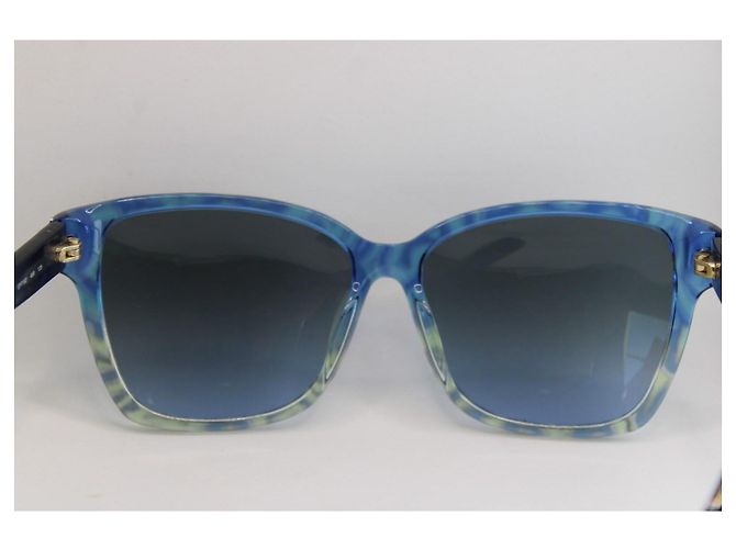 Occhiali da sole Emilio Pucci blu sfumati - vista 13