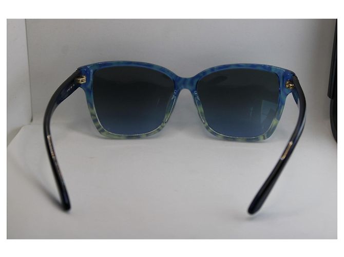 Occhiali da sole Emilio Pucci blu sfumati - vista 15