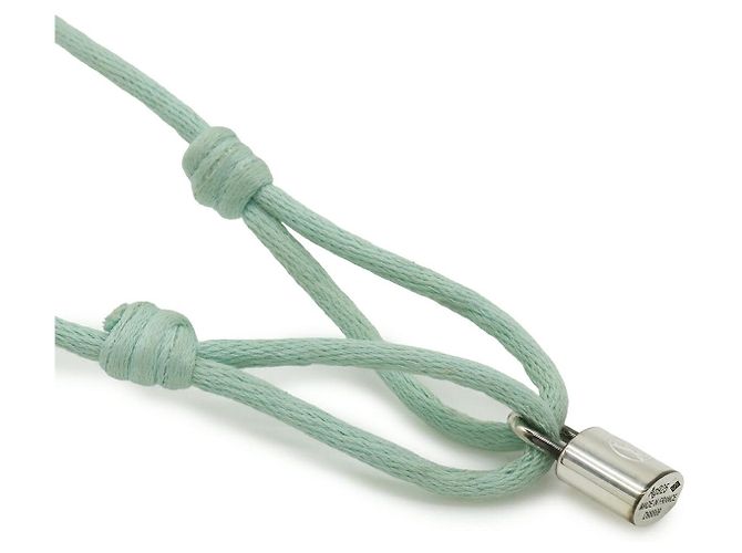 Bracciale Louis Vuitton Silver Lockit Doudou Louis SV925 Verde - vista 2