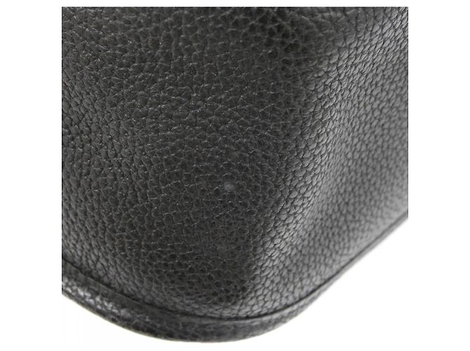 Borsa a Spalla Hermès Vespa GM in Togo Nero - vista 7