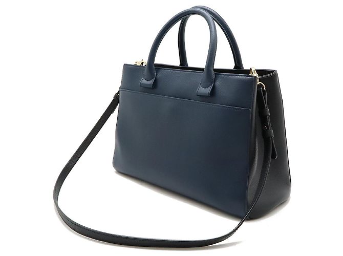 Bolso de cuero 2 en 1 de la línea Neo Executive de Chanel Negro - vista 2