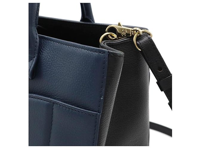 Bolso de cuero 2 en 1 de la línea Neo Executive de Chanel Negro - vista 8