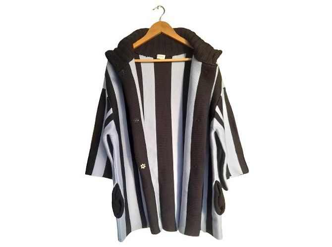 Autre Marque ISAIA Beast Strickpullover aus Wolle Blau - Ansicht 6