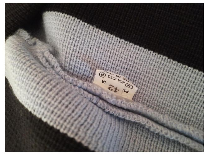 Autre Marque ISAIA Beast Strickpullover aus Wolle Blau - Ansicht 9