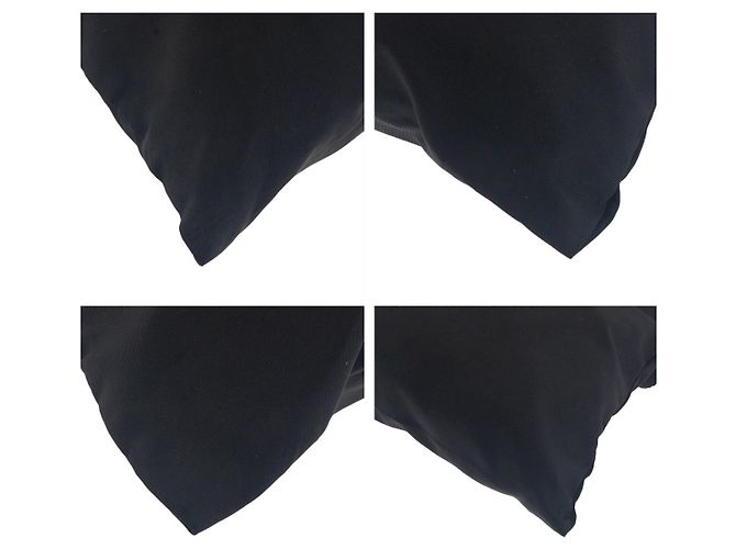 Bolsa transversal em nylon tessuto com logo triangular Prada Preto - vista 3