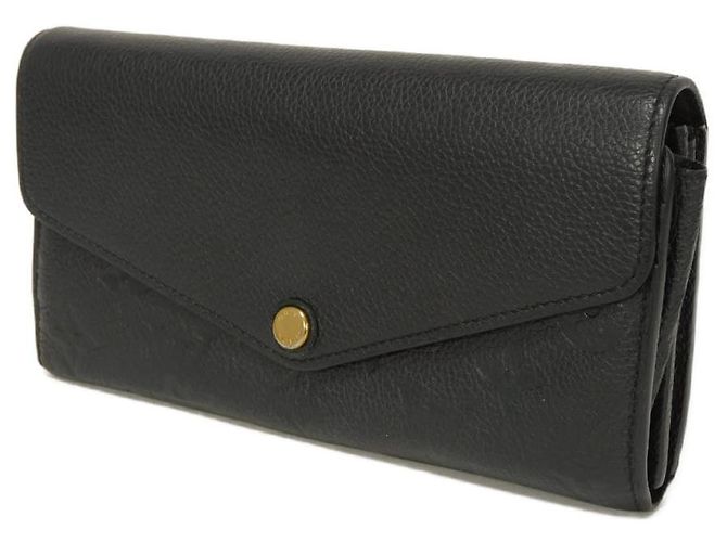 Portafoglio Lungo Sarah Monogram Empreinte di Louis Vuitton Nero - vista 2
