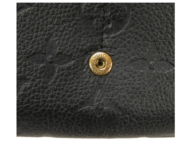 Portafoglio Lungo Sarah Monogram Empreinte di Louis Vuitton Nero - vista 7