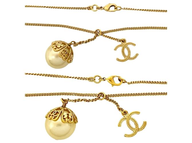Collana Coco Mark di Chanel D'oro Metallico - vista 4