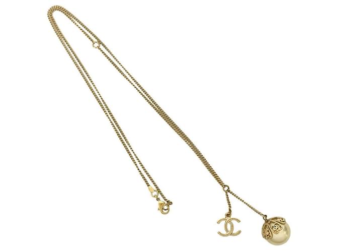 Collana Coco Mark di Chanel D'oro Metallico - vista 5