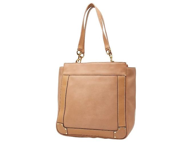 Chloé Chloe Eden Leder 2-Wege Schultertasche Pink - Ansicht 2
