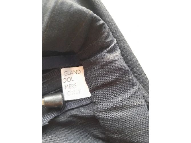 Autre Marque Pantalones de rayas Shirin Guild negros de pierna ancha - vista 7