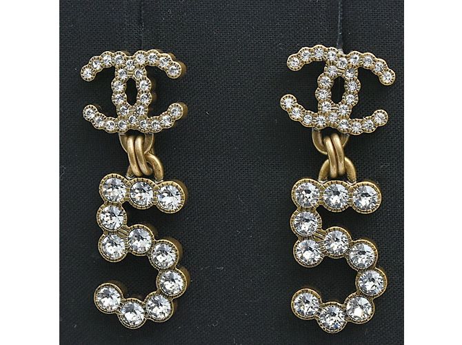 Orecchini in strass Coco Mark No. 5 di Chanel per donne - vista 7