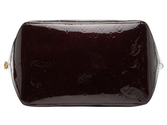 Borsa a spalla/tote bag Louis Vuitton Monogram Vernis Bellevue GM Bordò Porpora - vista 3