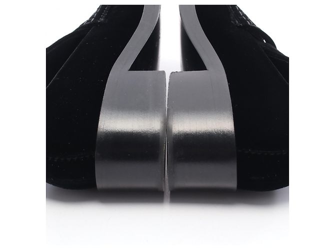 Timeless Mocassini in tessuto Chanel Nero - vista 7