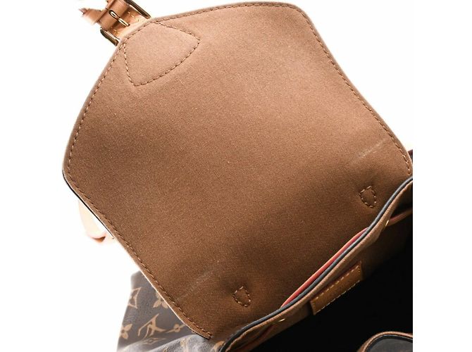 Louis Vuitton Montsouris NM PM Rucksack Braun Monogramm - Ansicht 11