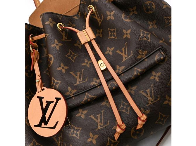 Louis Vuitton Montsouris NM PM Rucksack Braun Monogramm - Ansicht 12