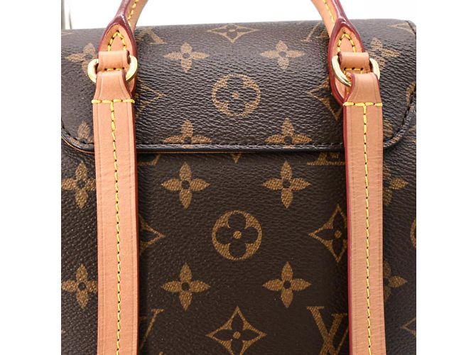 Louis Vuitton Montsouris NM PM Rucksack Braun Monogramm - Ansicht 14